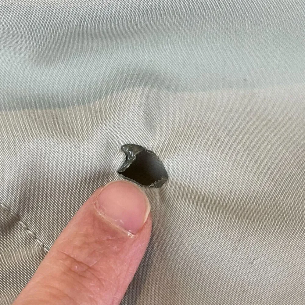 Simms Fishing‎ Jacket Men Large Beige Full Zip Hooded Windbreaker Elastic Waist - Picture 8 of 16